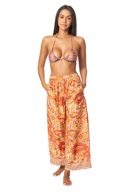 Positano Boho Spring Summer Pants - La Moda Clothing