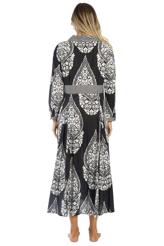 Bohemian Resort Midi Dress for Boutiques | Vacation & Cruise Wear Wholesale  La Moda Clothing