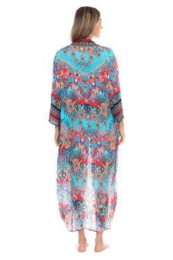 Swim Cover Up Kimono Cape  La Moda Clothing