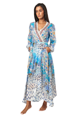 Moda Women's Maxi Wrap Dresses