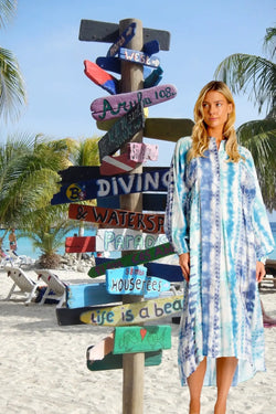 Portofino Maxi Caftan  La Moda Clothing