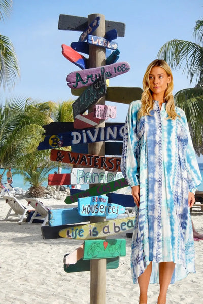 Portofino Maxi Caftan  La Moda Clothing