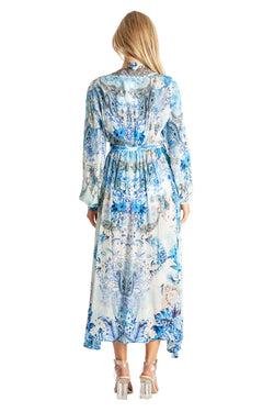Women's Maxi Wrap Dresses - La Moda Clothing