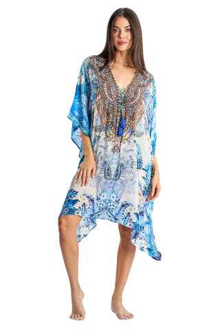 Designer Women's Beach Kaftan Dress - La Moda Clothing