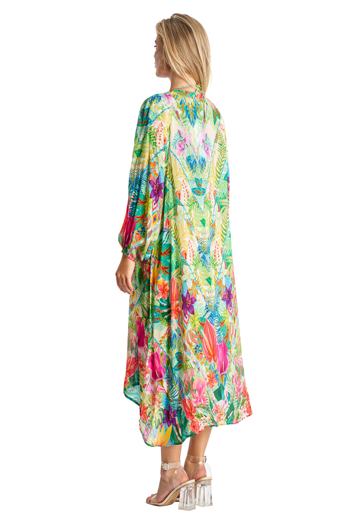 Button Front Swim Cover Up
