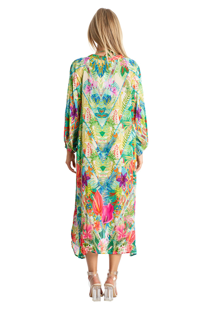 Button Front Swim Cover Up