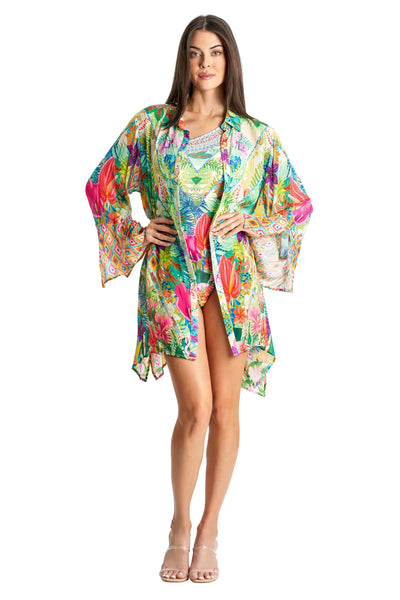 2024 The Gift, Women's Long Beach Dress, Bohemian Kimono Cover Up