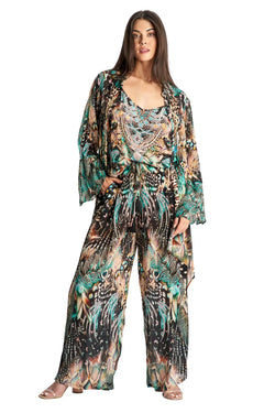 La Moda Resort Lifestyle Pant Set Cord Set - La Moda Clothing
