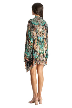 Easy Shirtdress Cover-Up - La Moda Clothing