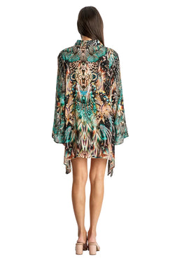 Easy Shirtdress Cover-Up - La Moda Clothing
