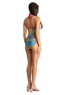 Bohemian Moda One-Piece Swimsuit - La Moda Clothing