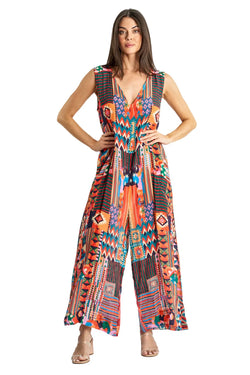 Hippie Bohemian Jumpsuit - La Moda Clothing