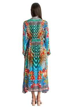 Kimono Wrap Dress La Moda Clothing