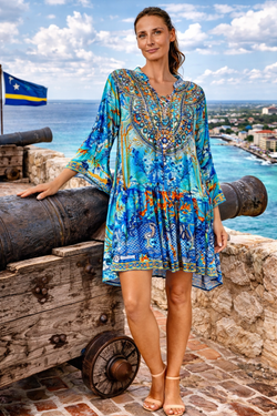 Mini Resort Dress  La Moda Clothing