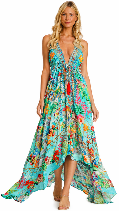 Luxury Maxi Resort Dress  La Moda Clothing