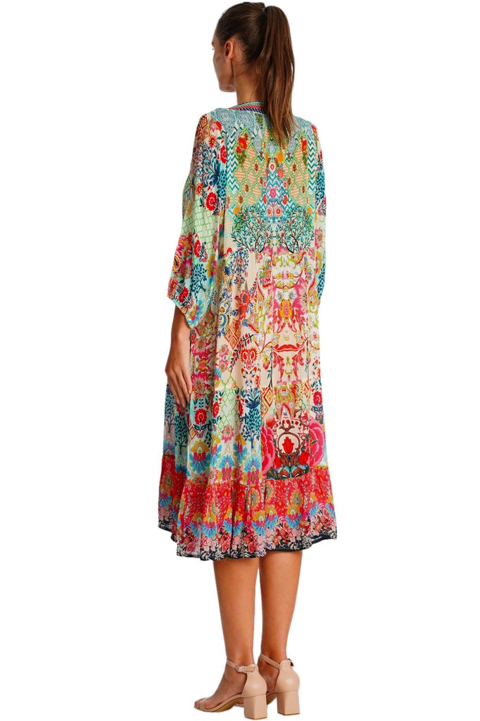 boho folk dress Spell Folk Song Boho Dress Blossom