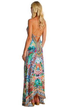 Summer Halter Dress  La Moda Clothing