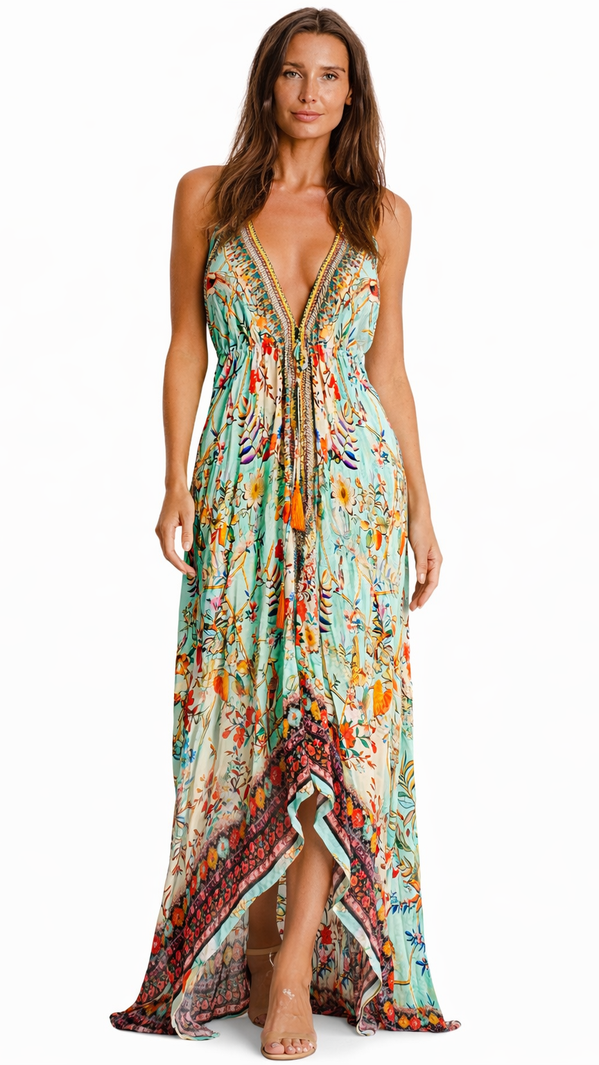 Flowing Resort Maxi Dress