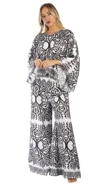 Black & White Resort Wear Set – Luxury Vacation Outfit | Club Moda  La Moda Clothing