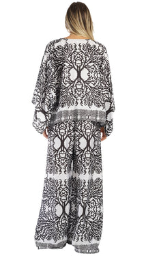 Black & White Resort Wear Set – Luxury Vacation Outfit | Club Moda  La Moda Clothing