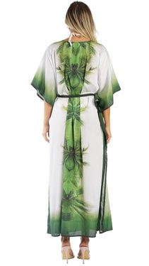 Palm Print Resort Kimono Cover-Up – Luxury Beach Vacation Wear | Club Moda  La Moda Clothing