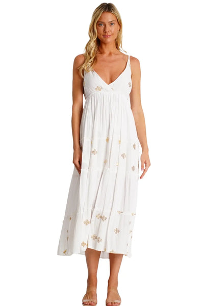 White Sundress  La Moda Clothing