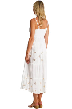 White Sundress  La Moda Clothing