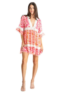 Printed Mini Dresses for Resort - La Moda Clothing