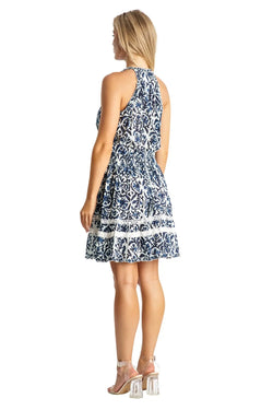 Short Sleeveless Dress - La Moda Clothing