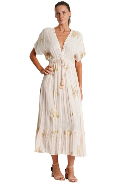 Long White Maxi Dress  La Moda Clothing