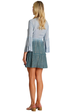 Dyed Mini Dress  La Moda Clothing