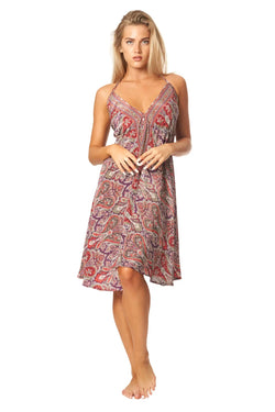 Cute Positano Mini Boho Dresses - La Moda Clothing