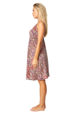 Cute Positano Mini Boho Dresses - La Moda Clothing