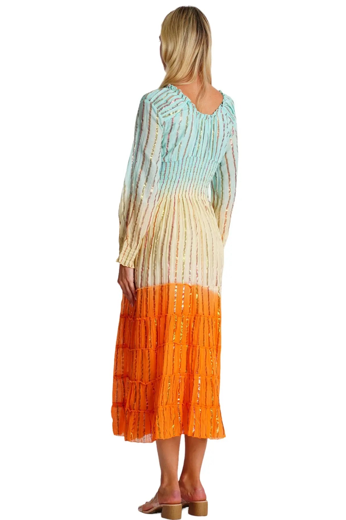 Womens Vintage Boho Maxi Dress  La Moda Clothing