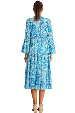 Danae Midi Shirt Dress  La Moda Clothing