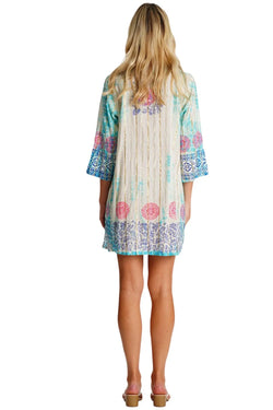 Women's Mixi Short Shirt Dress  La Moda Clothing