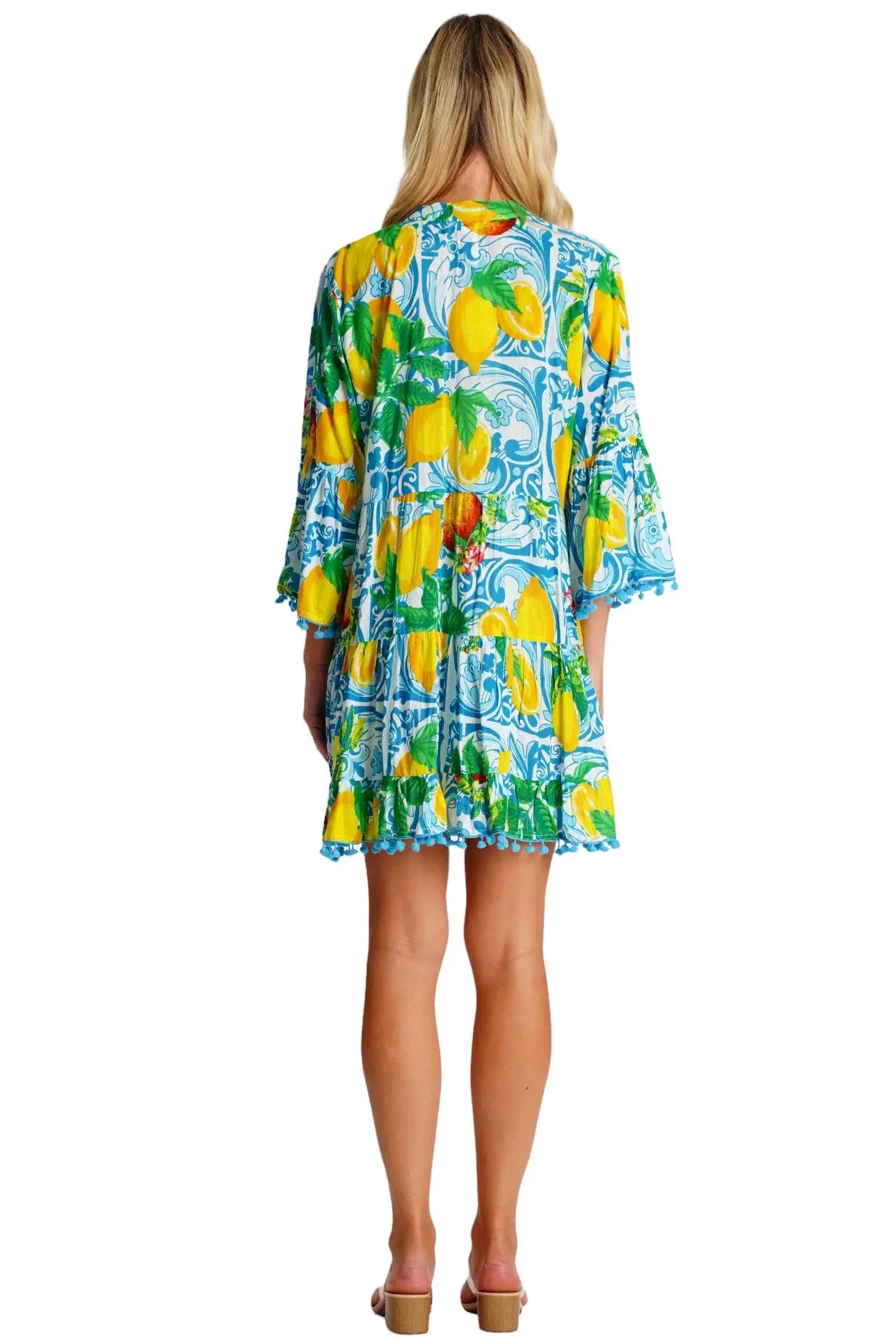 Embroidered Shirt Dress  La Moda Clothing