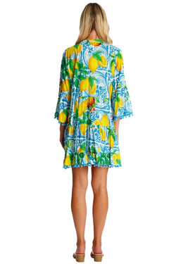 Embroidered Shirt Dress  La Moda Clothing