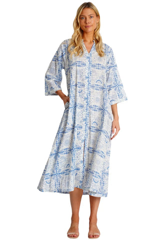 Cotton Kaftan Dress  La Moda Clothing