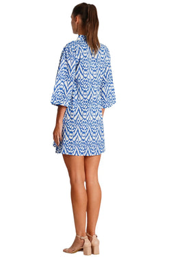 Front Drawstring Short Dress  La Moda Clothing
