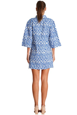 Front Drawstring Short Dress  La Moda Clothing
