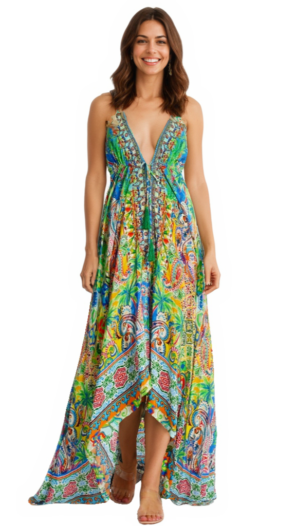 Maxi Resort Wear Dress  La Moda Clothing