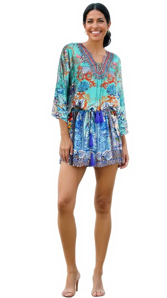 Vacay Tunic Dress  La Moda Clothing