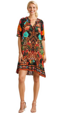 Sophie Tiered Midi Dress  La Moda Clothing