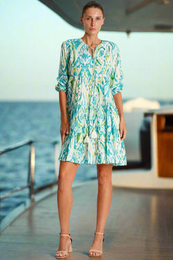 Cotton Mini Dress  La Moda Clothing