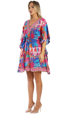 Resort Wear Caftan | Tropical Vacation Dress  La Moda Clothing