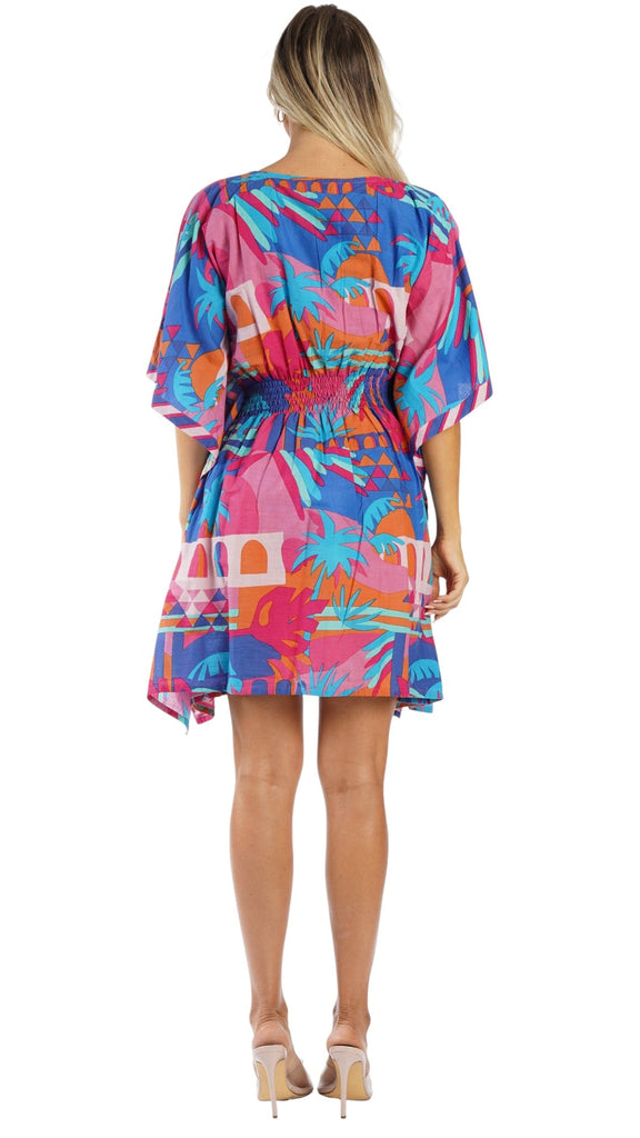 Resort Wear Caftan | Tropical Vacation Dress  La Moda Clothing