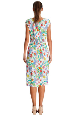 Casual Summer Midi Dress  La Moda Clothing