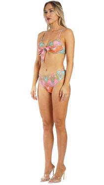 Wholesale Paisley Bikini Set with Matching Cover Ups | Boutique Resort Swimwear Supplier  La Moda Clothing