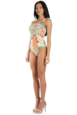 Wholesale Tropical One Piece Swimsuit | Boutique Resort Swimwear Supplier  La Moda Clothing